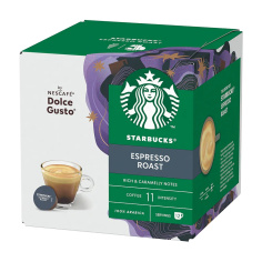 Starbucks Espresso roast capsule coffee 12