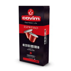 Covim Nespresso Coffee Espresso Aluminum 10 x 10