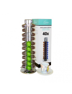 Portacapsule Gaia coffee capsule holder, 40 capsules