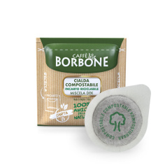 Caffè Borbone Green blend decaffeinated paper pods 50pcs