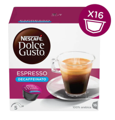 Dolce Gusto Espresso Dek Blue coffee capsules 16 pcs