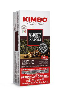 Kimbo Espresso Barista Napoli aluminium capsules 10 pcs