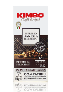 Kimbo Espresso Barista Ristretto aluminium capsules 10 pcs