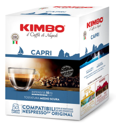 Kimbo Caffè Meraviglie del Gusto Capri coffee capsules 50 pcs