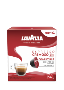 Lavazza Espresso Cremoso coffee capsules 16 pcs