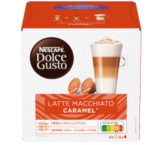 Dolce Gusto Latte Macchiato Caramel coffee capsules 16 pcs 