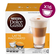 Dolce Gusto Latte macchiato coffee capsules 16 pcs