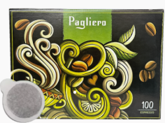 Pagliero Cremoso coffee paper pods 100 pcs