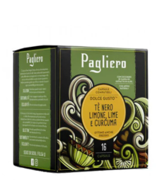 Pagliero Lemon/Lime/Turmeric Black Tea 16 pcs