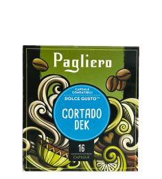 Pagliero Cortado Dek Decaffeinated coffee capsules 16 pcs