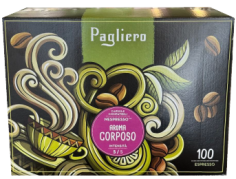 Pagliero Corposo Coffee capsules 100 pcs