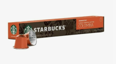 Starbucks Colombia nespresso