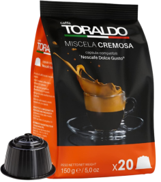 Toraldo Cremoso coffee capsules 20 pcs