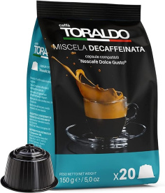 Toraldo Decaffeinato coffee capsules 20 pcs