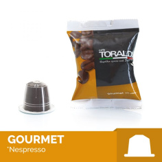 Toraldo Gourmet coffee capsules 100 pcs