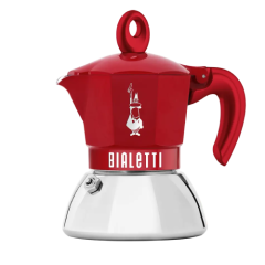 Bialetti Moka Induction coffee red maker 280 ml