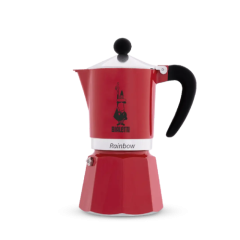 Bialetti Rainbow red coffee maker 130ml